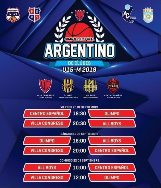 Fixture ArGentino U15