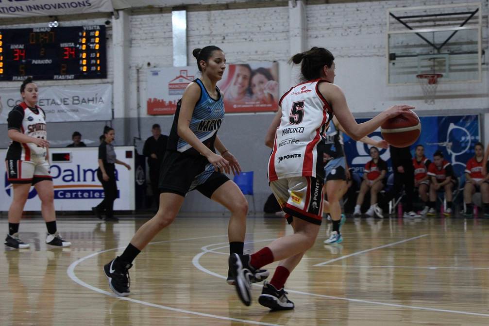 Bernardita Marcocci (Sportivo) y Paloma Vecchi (El Nacional) 