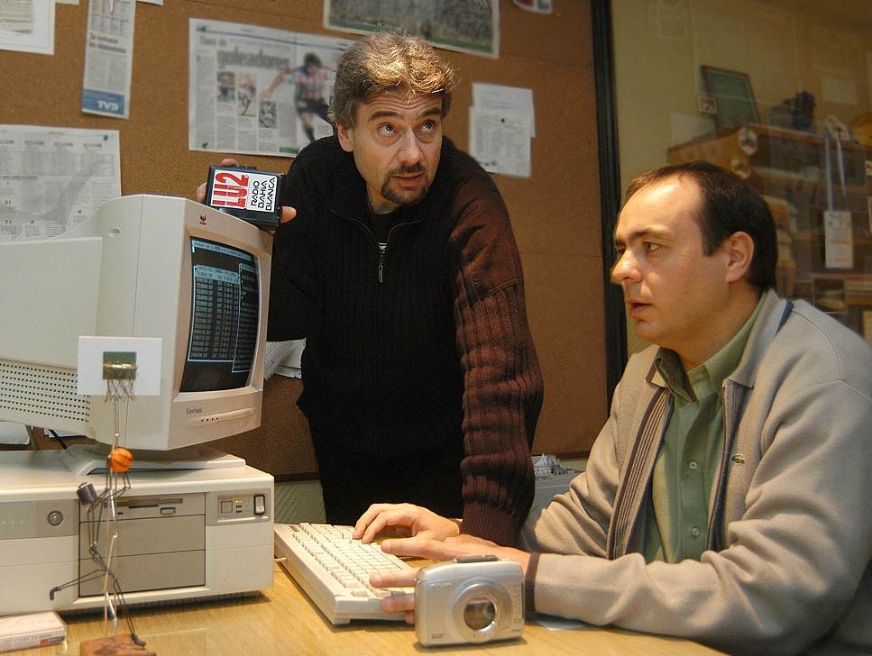 Juan Carlos Meschini y Fernando Rodríguez
